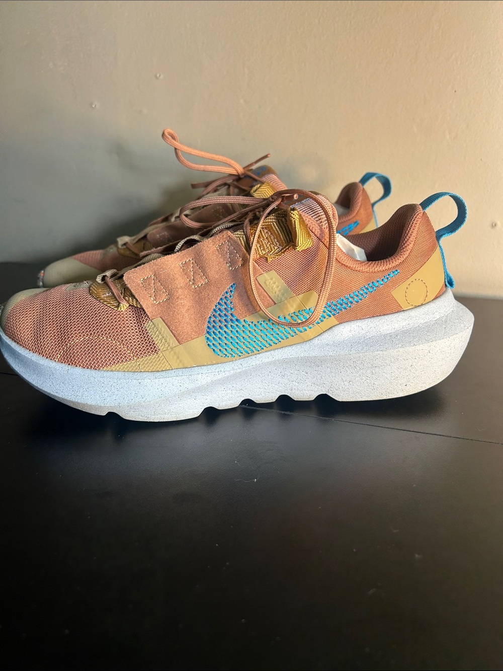 Nike Crater Impact (PS) 7Youth Shoes Mineral Clay-Gold DB3552-201